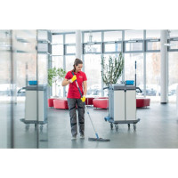 Produktbild för Mopp VILEDA Swep Duo r-MicroTech 50cm