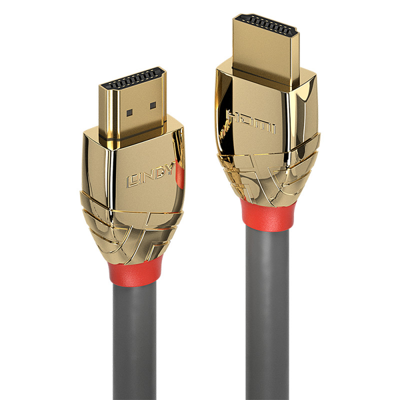 Produktbild för Lindy 37860 HDMI-kabel 0,5 m HDMI Typ A (standard) Grå