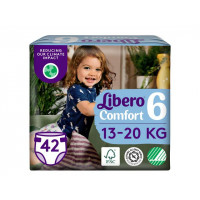 Miniatyr av produktbild för Blöja LIBERO Comfort S6 13-20kg 42/fp