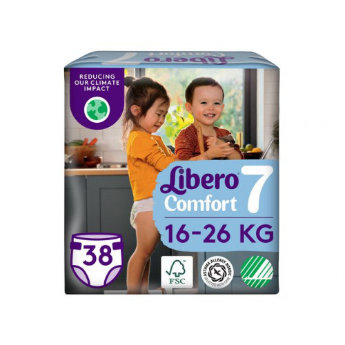 Libero Blöja LIBERO Comfort S7 16-26kg 38/FP