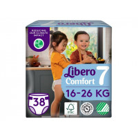 Produktbild för Blöja LIBERO Comfort S7 16-26kg 38/fp