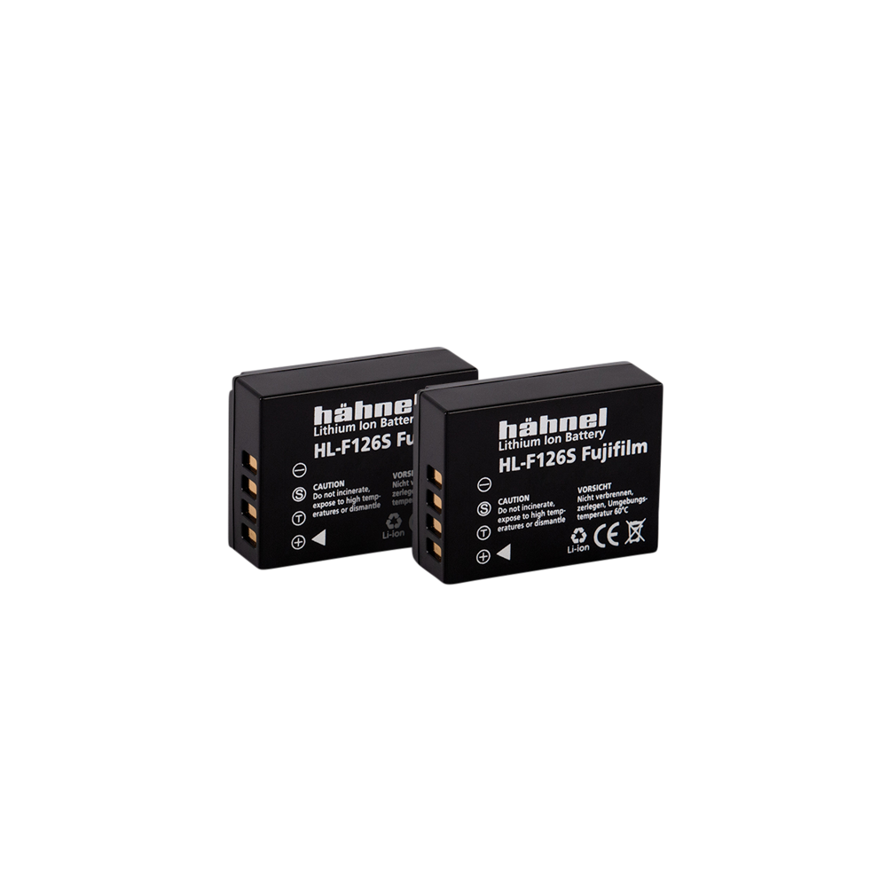 Produktbild för Hähnel Battery Fujifilm HL-F126s / NP-W126S Twin Pack