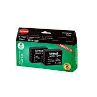 Produktbild för Hähnel Battery Fujifilm HL-F126s / NP-W126S Twin Pack