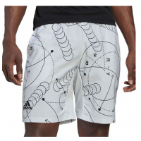 Produktbild för ADIDAS Club Graph Shorts White