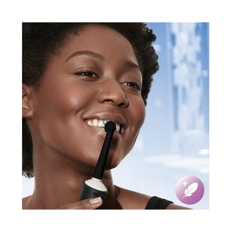 Produktbild för Eltandborste Vitality Pro Black Extra Refill