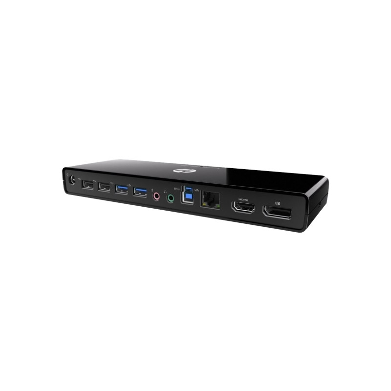 Produktbild för HP 3005pr USB3 Port Replicator Kabel USB 3.2 Gen 1 (3.1 Gen 1) Type-A Svart