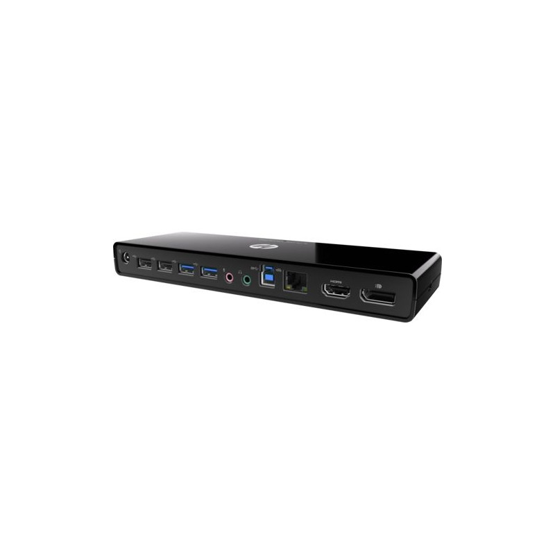 Produktbild för HP 3005pr USB3 Port Replicator Kabel USB 3.2 Gen 1 (3.1 Gen 1) Type-A Svart