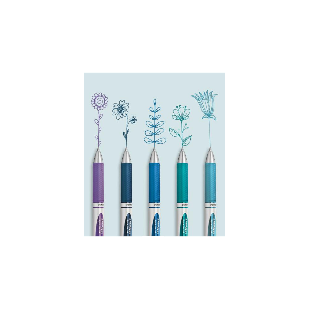 Produktbild för Gelpenna PENTEL EnerGel BL77 0,7 blåsv.