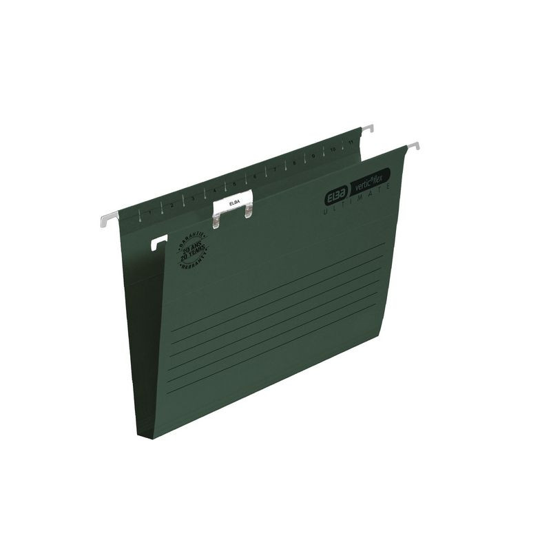 Produktbild för Hängmapp ELBA Vertic Folio 30mm grön