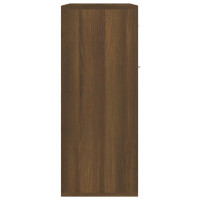 Produktbild för Skänk brun ek 60x30x75 cm konstruerat trä