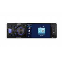 Akai Akai CA015A-4108S radio/digitalmottagare för bil Svart 100 W Bluetooth