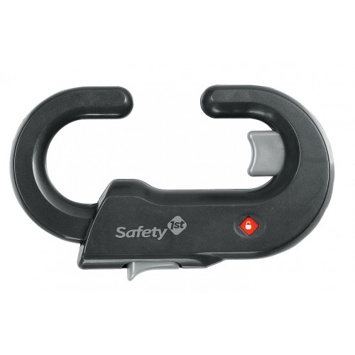Safety 1st Safety 1st 3220660186921 barnsäkerhetsspärr Barnskjutlås för skåp Svart 1 styck