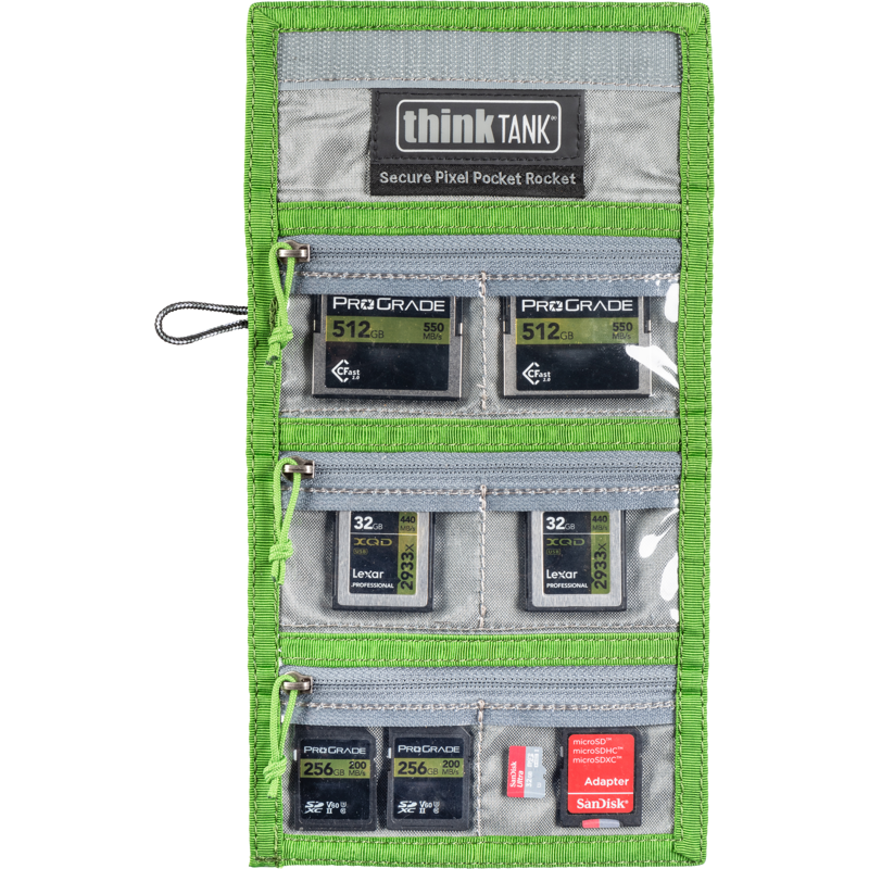 Produktbild för Think Tank Secure Pocket Rocket, Grön