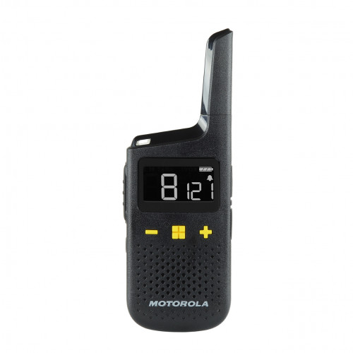 MOTOROLA Motorola XT185 tvåvägsradio 16 kanaler 446.00625 - 446.19375 MHz Svart