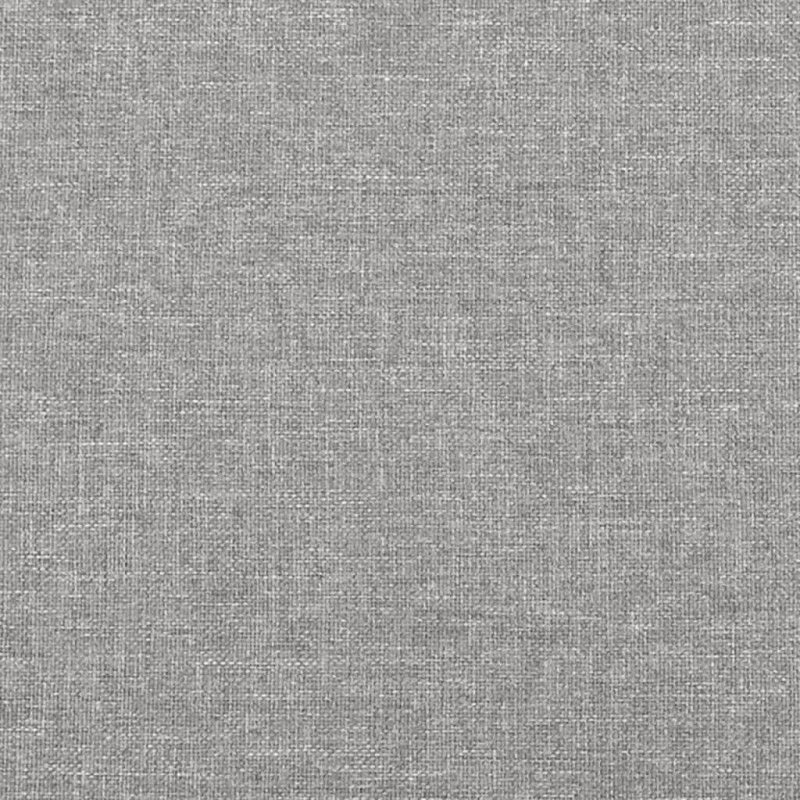 Produktbild för Sängram ljusgrå 80x200 cm tyg