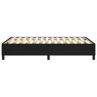 Produktbild för Boxspring-sängram svart 120x200 cm tyg