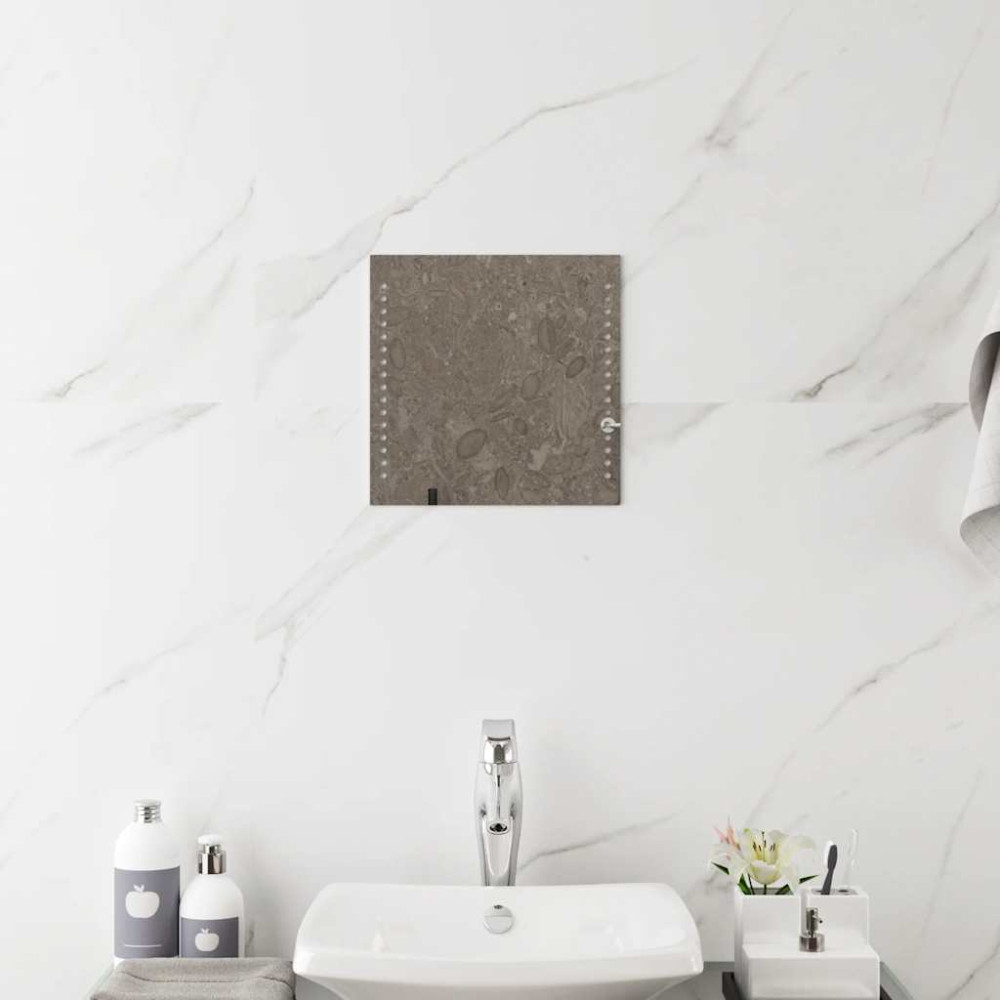 Produktbild för Badrumsspegel LED 30x30 cm
