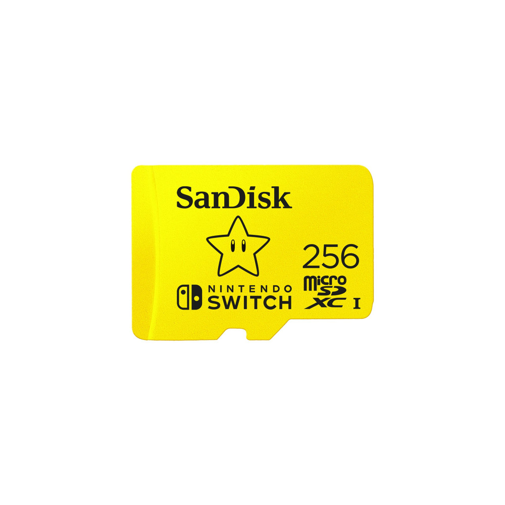 Produktbild för SanDisk Nintendo Switch - flash-minneskort - 256 GB - mikroSDXC UHS-I