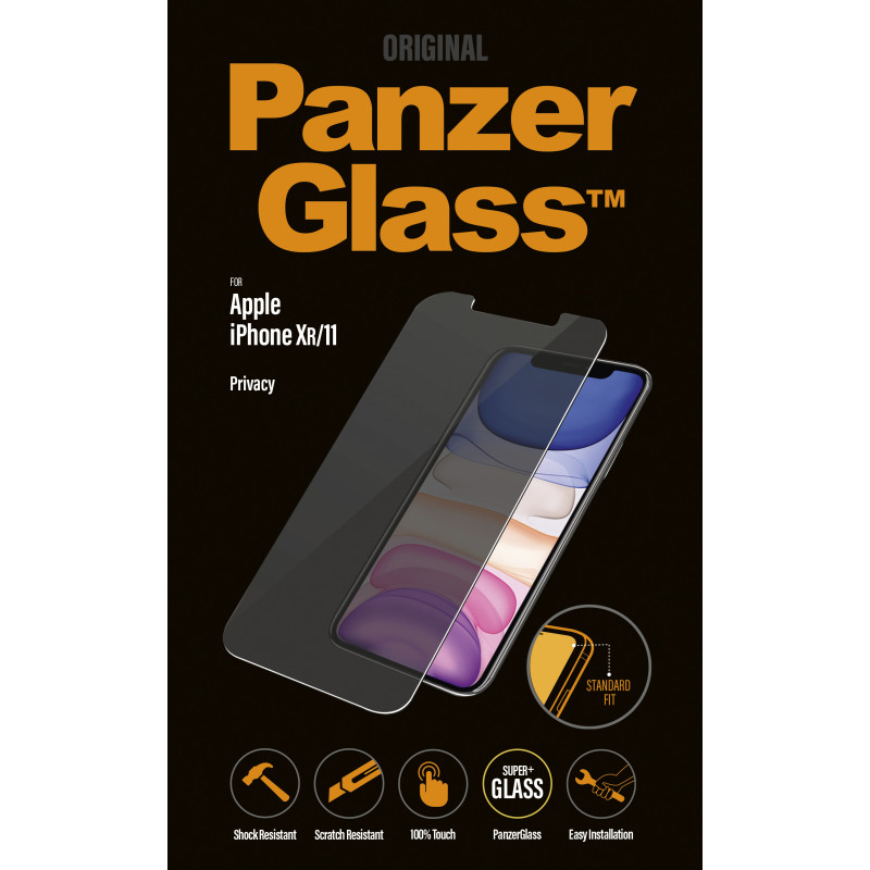 Produktbild för PanzerGlass P2662 skärm- och baksidesskydd till mobiltelefon Genomskinligt skärmskydd Apple 1 styck