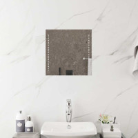 Produktbild för Badrumsspegel LED 40x40 cm