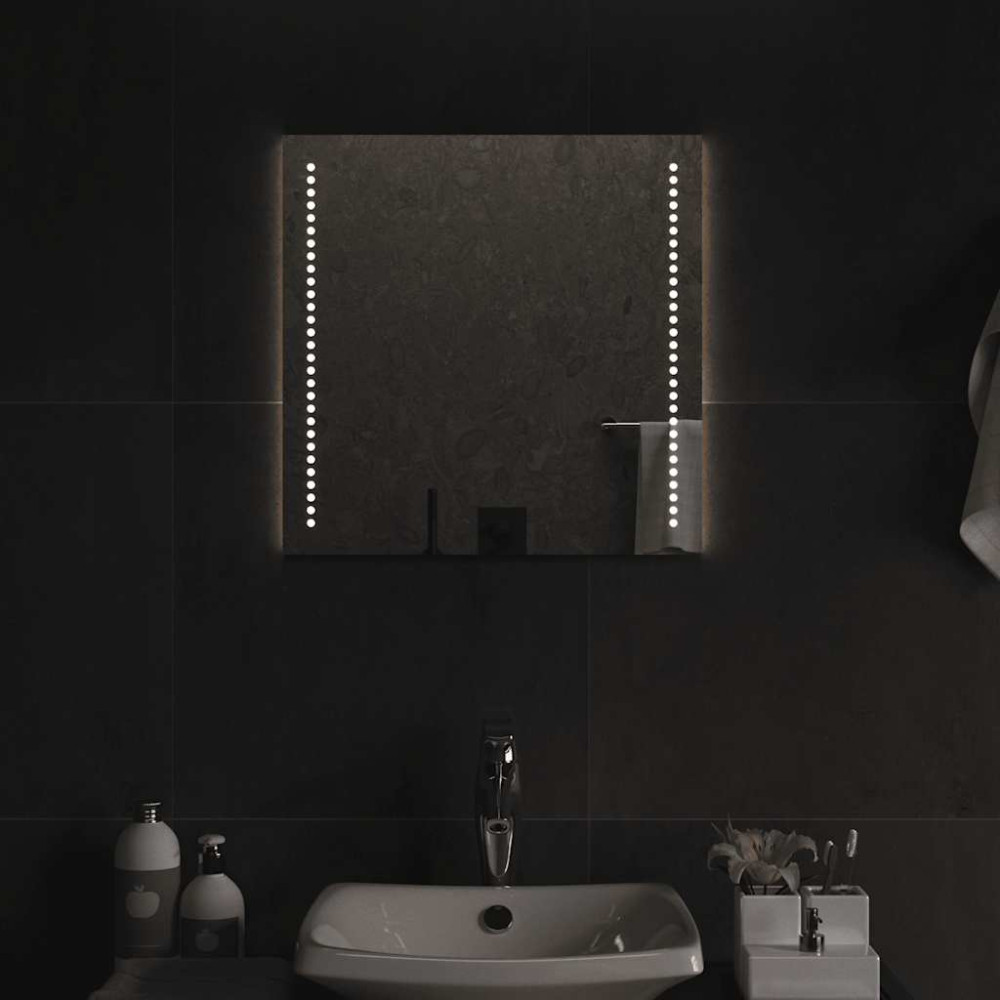 Produktbild för Badrumsspegel LED 50x50 cm