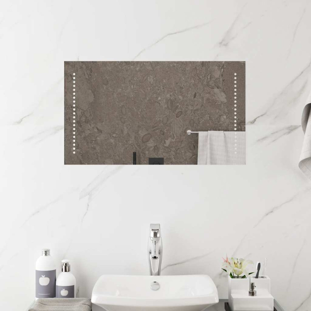 Produktbild för Badrumsspegel LED 70x40 cm