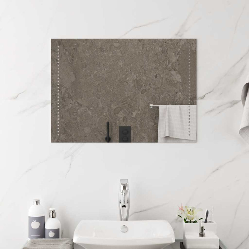 Produktbild för Badrumsspegel LED 70x50 cm