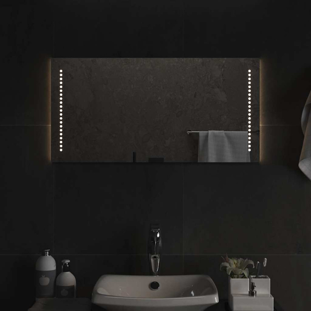 Produktbild för Badrumsspegel LED 80x40 cm
