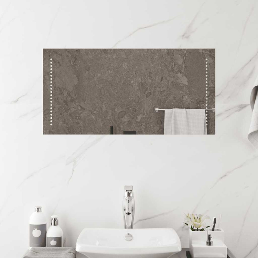 Produktbild för Badrumsspegel LED 80x40 cm