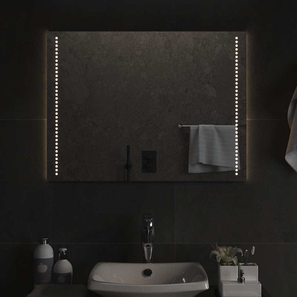 Produktbild för Badrumsspegel LED 80x60 cm