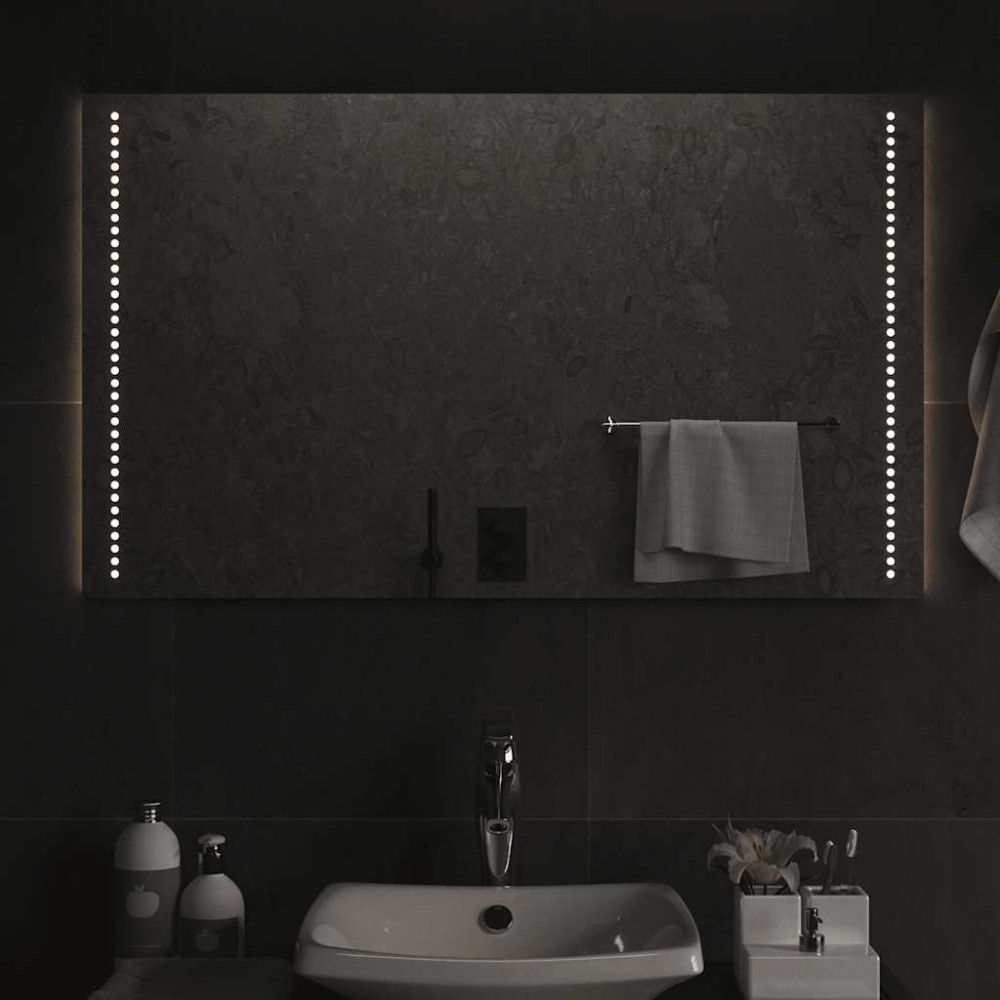 Produktbild för Badrumsspegel LED 100x60 cm