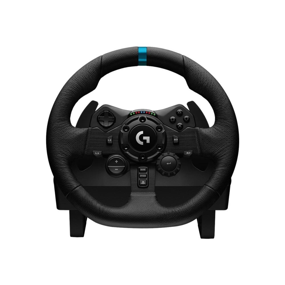 Produktbild för Logitech G923 - ratt- och pedaluppsättning - kabelansluten