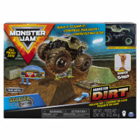 Spin Master Monster Jam Monster Dirt Deluxe Set - 1:64