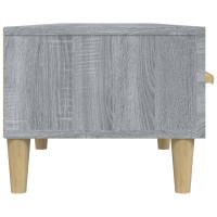 Miniatyr av produktbild för Tv-bänk grå sonoma 150x34,5x30 cm konstruerat trä