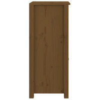 Produktbild för Skänkar 2 st honungsbrun 40x35x80 cm massiv furu