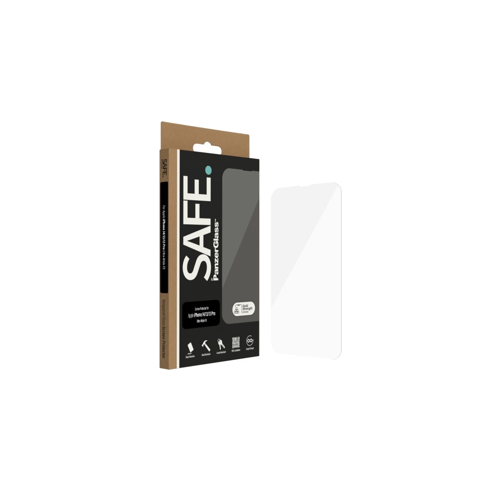 Produktbild för SAFE. by PanzerGlass - skärmskydd för mobiltelefon - ultrabred passning