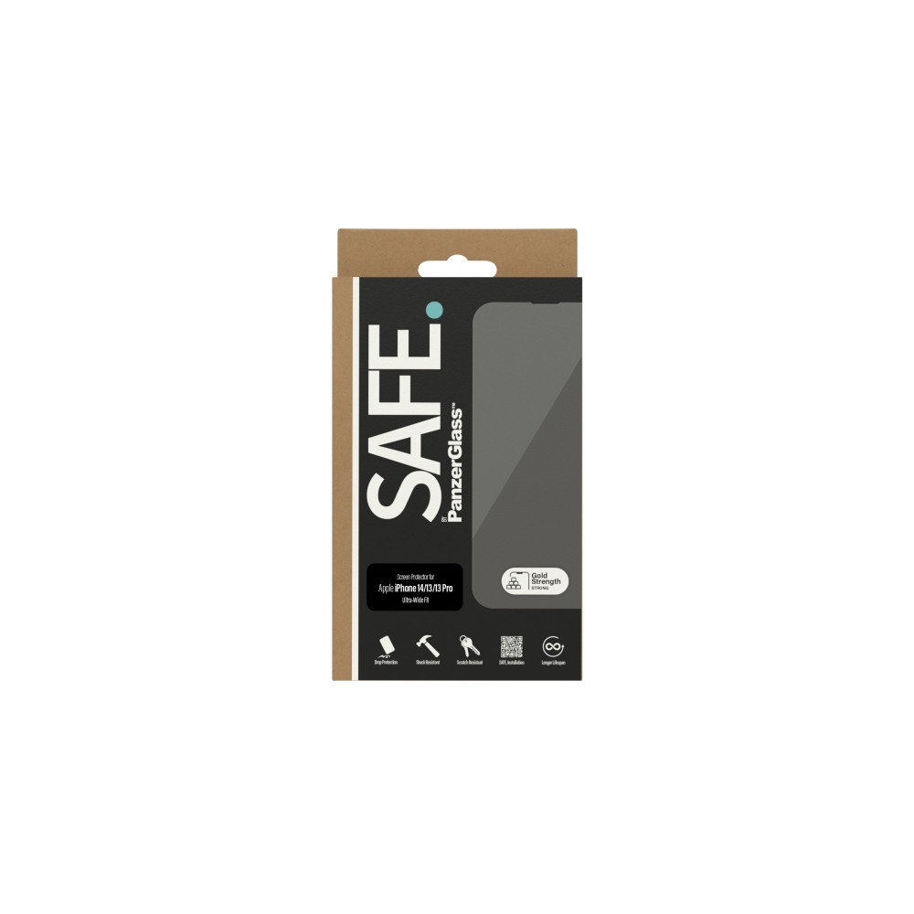 Produktbild för SAFE. by PanzerGlass - skärmskydd för mobiltelefon - ultrabred passning