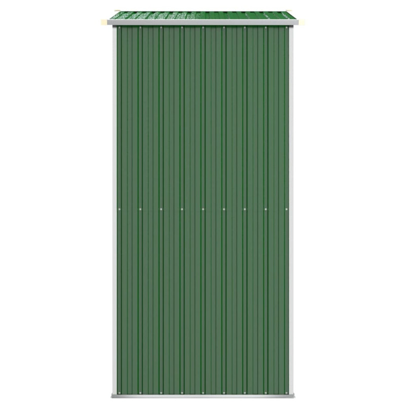 Produktbild för Trädgårdsskjul grön 192x108x223 cm galvaniserat stål