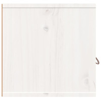 Produktbild för Väggskåp 2 st vit 60x30x30 cm massiv furu