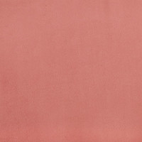 Produktbild för Vilstol med fotpall rosa sammet