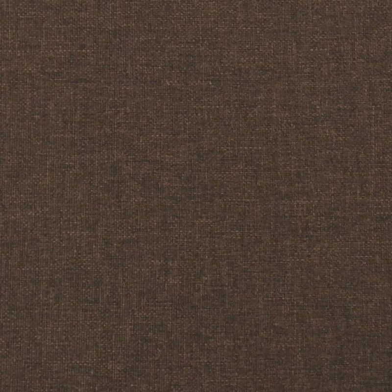 Produktbild för Sänggavel mörkbrun 90x5x78/88 cm tyg