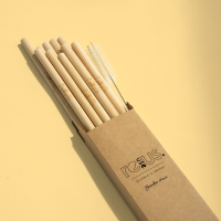 Miniatyr av produktbild för Återanvändningsbara Bambu Sugrör