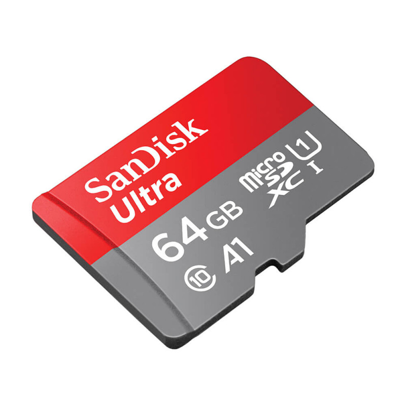 Produktbild för MicroSDXC Mobil Ultra 64GB 120MB/s UHS-I Adapt