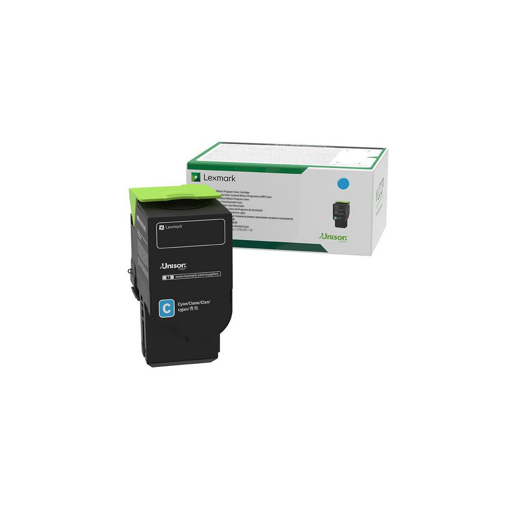 Produktbild för Toner LEXMARK 78C2XCE 5K cyan