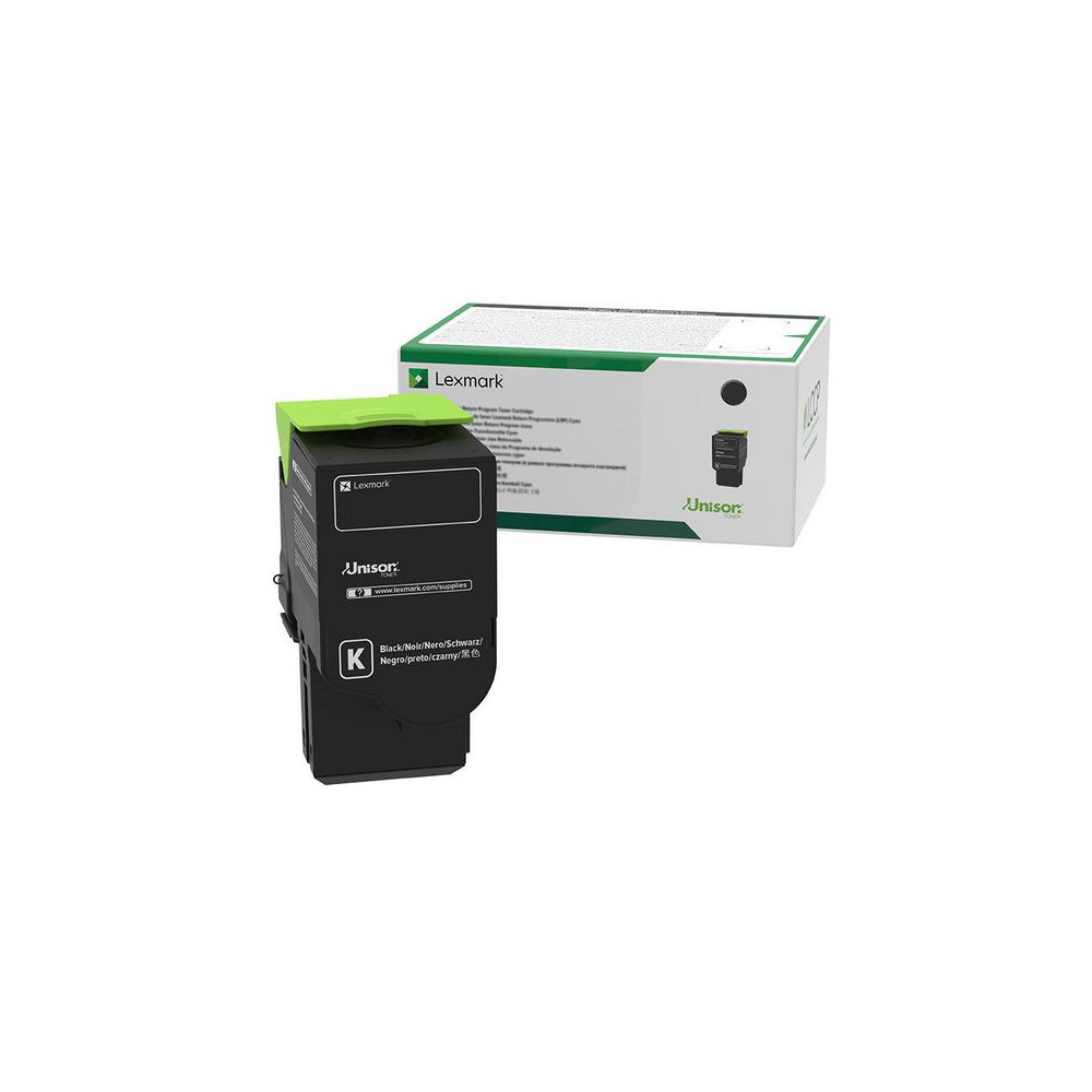 Produktbild för Toner LEXMARK 78C2XKE 8,5K svart