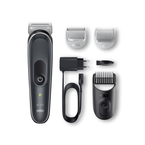Braun Braun BodyGroomer 5 BG5340 - kroppstrimmare - vit / grå