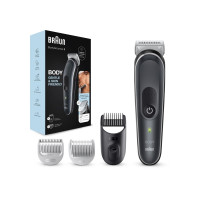 Produktbild för Braun BodyGroomer 5 BG5340 - kroppstrimmare - vit / grå