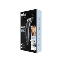 Produktbild för Braun BodyGroomer 5 BG5340 - kroppstrimmare - vit / grå