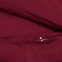 Produktbild för Bäddset vinröd 225x220 cm bomull