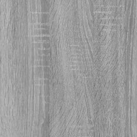 Produktbild för Badrumsskåp set 2 delar grå sonoma konstruerat trä